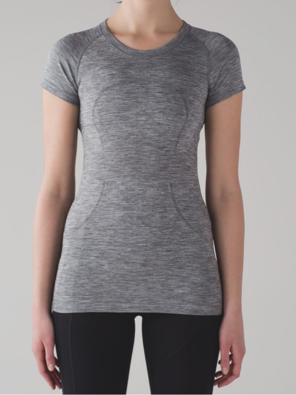 Lululemon Gray Swiftly Tech Short Sleeve Tee Size 2